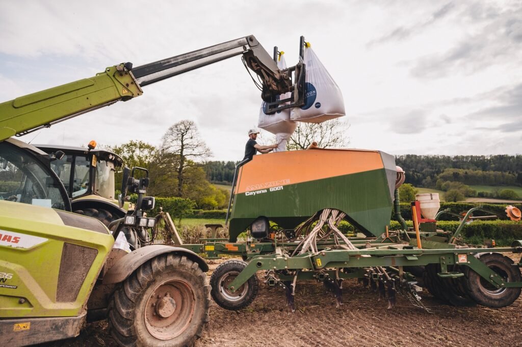 trial biological tools on farm