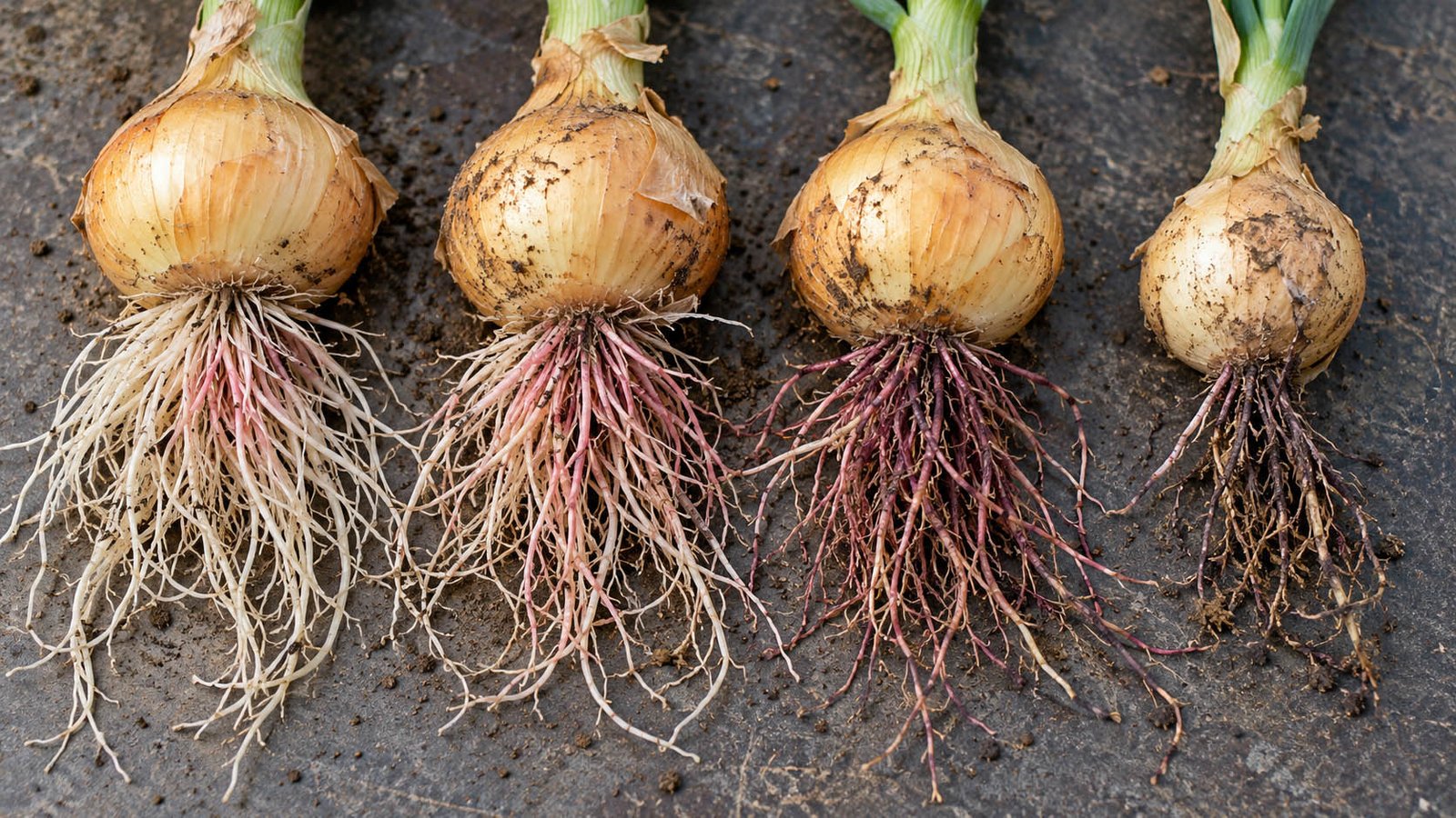 4 onion pink roots